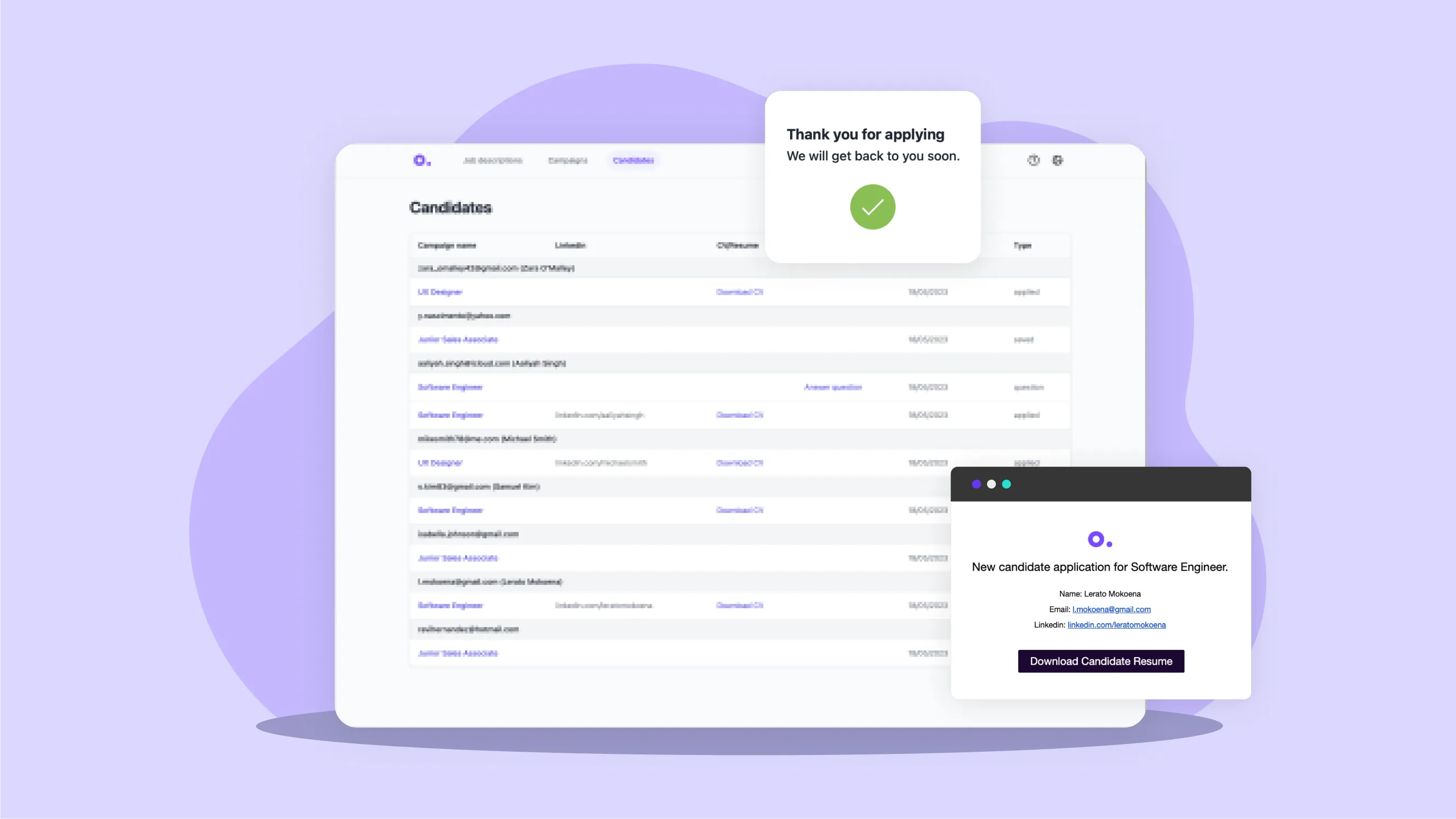 New Features: Application Pages, Candidates, and Q&A
